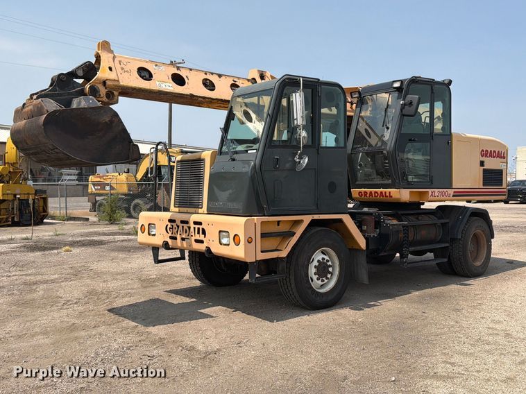 2010 Gradall XL3100 III wheeled excavator - MZ9862