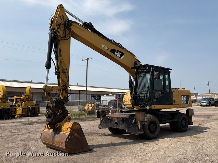 2011 Caterpillar M318D wheeled excavator - MZ9863
