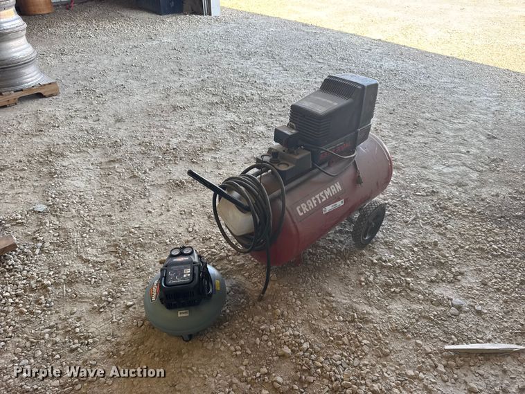 (2) air compressors - DY3209