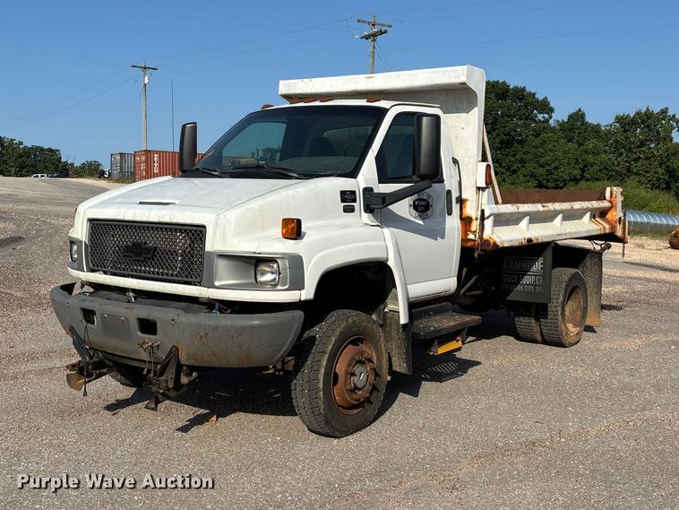 2008 Chevrolet C4500 dump truck - EO4453