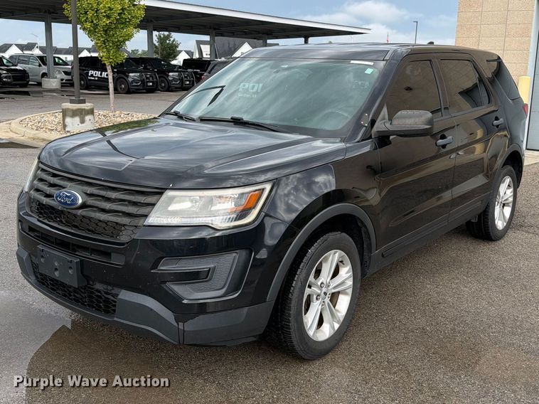 2017 Ford Explorer Police Interceptor SUV - EO8730