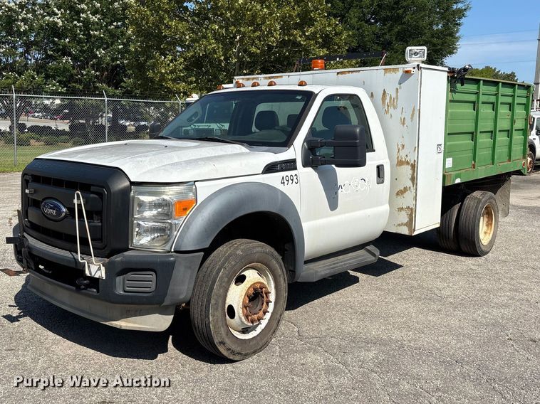 2012 Ford F450 Super Duty dump truck - ER3242