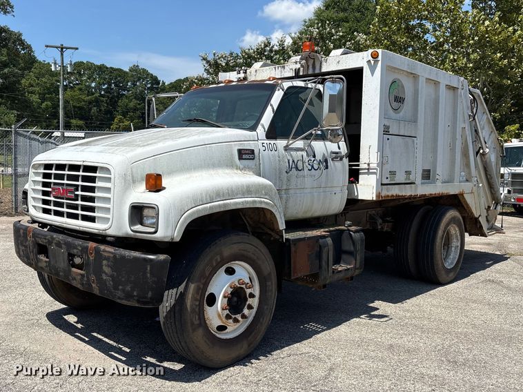 1999 GMC C7 refuse truck - ER3244