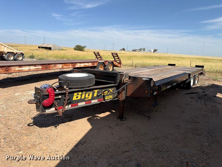 2012 Big Tex 4XPH-24+5 equipment trailer - EX0013