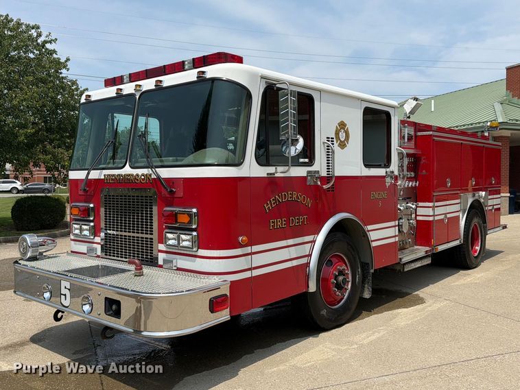 2000 Spartan Advantage pumper fire truck - FC3286