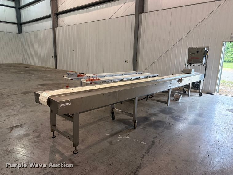 (3) Unifiller food conveyors - FC3287