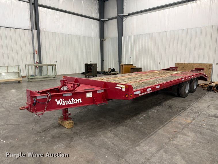 2019 Winston Pro Series 10 Ton equipment trailer - FC3292