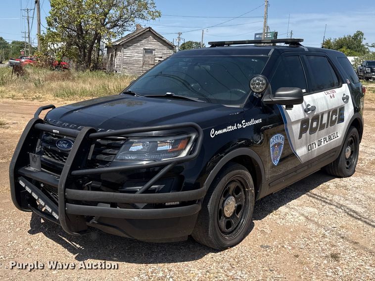 2018 Ford Explorer Police Interceptor SUV - FC4199