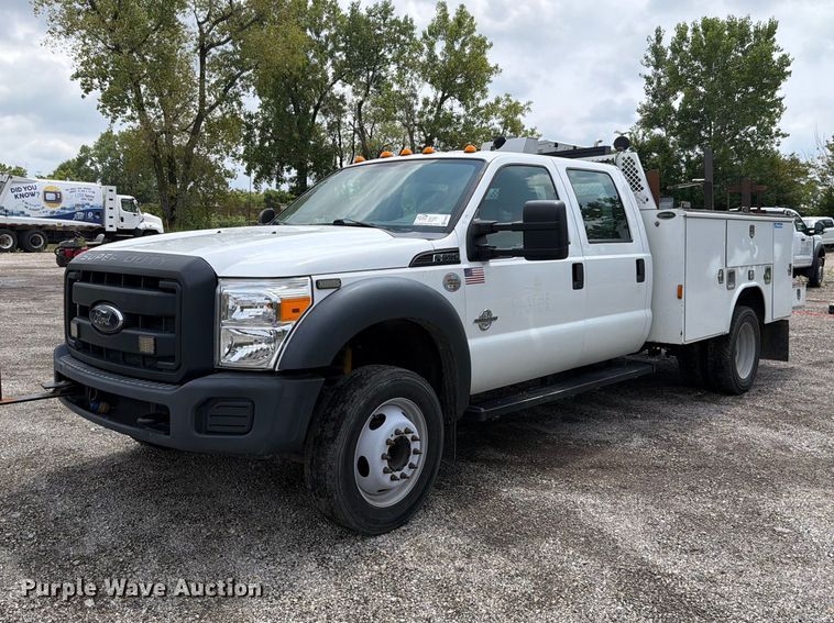 2012 Ford F550 Super Duty XL Crew Cab service truck - FH6256