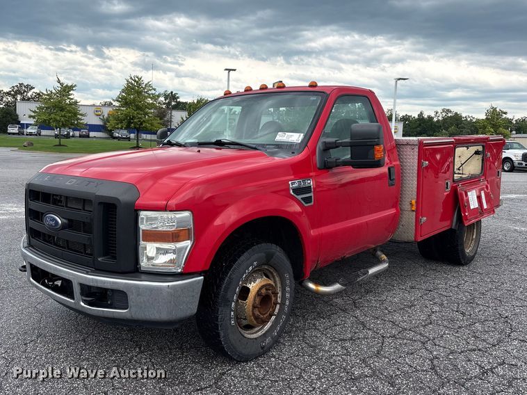 2008 Ford F350 Super Duty utility bed pickup truck - FK2065