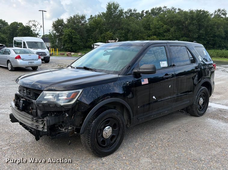 2017 Ford Explorer Police Interceptor SUV - FK3355