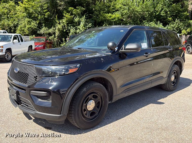 2022 Ford Explorer Police Interceptor SUV - FK3370