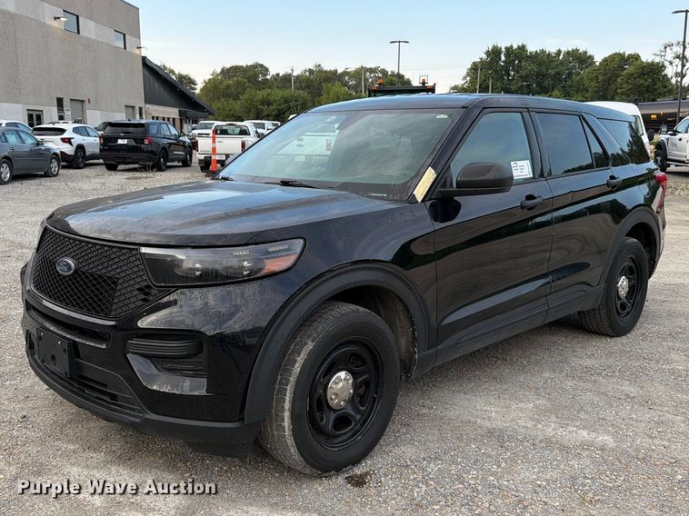 2022 Ford Explorer Police Interceptor SUV - FK3371