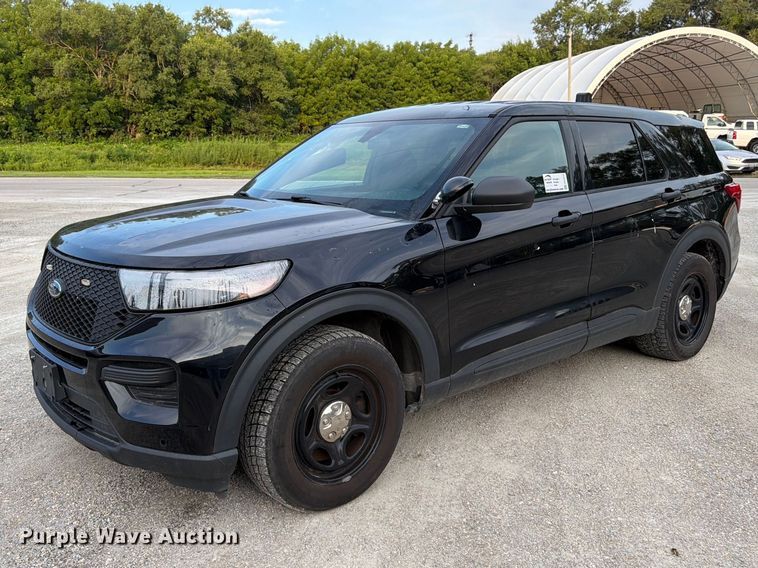 2021 Ford Explorer Police Interceptor SUV - FK3374