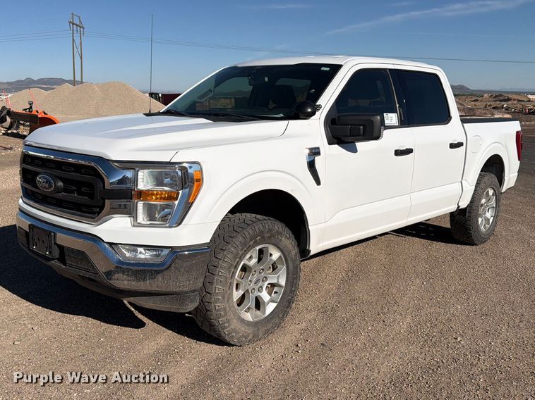 2021 Ford F150 Crew Cab pickup truck - FK4509