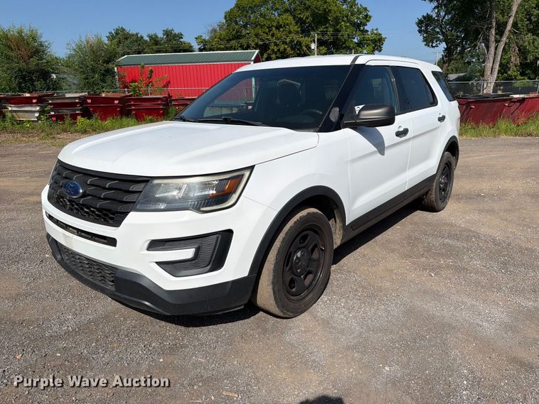 2016 Ford Explorer Police Interceptor SUV - FK5012