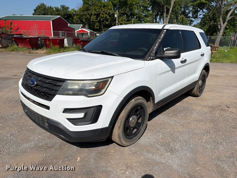 2016 Ford Explorer Police Interceptor SUV - FK5013
