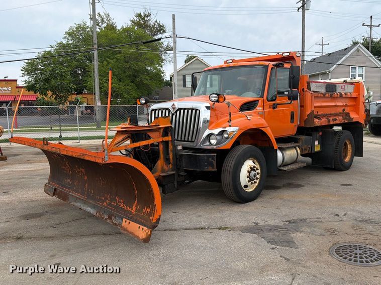 2008 International WorkStar 7400 dump truck - OE9699