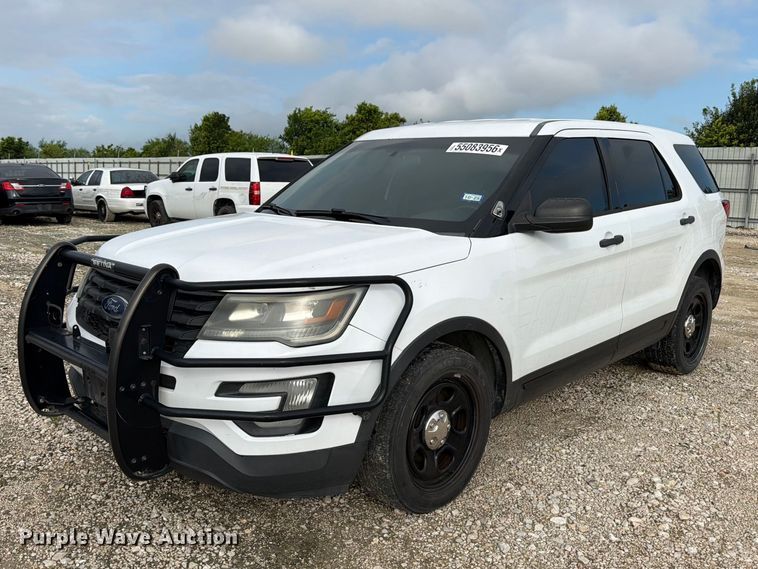 2016 Ford Explorer Police Interceptor SUV - YA3678