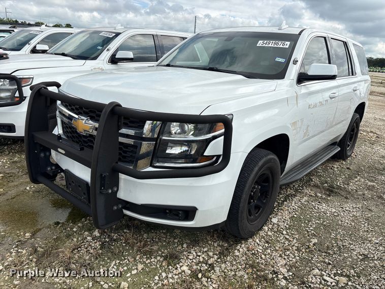 2017 Chevrolet Tahoe Police SUV - YA3680