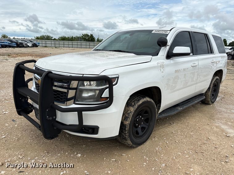 2018 Chevrolet Tahoe Police SUV - YA3685