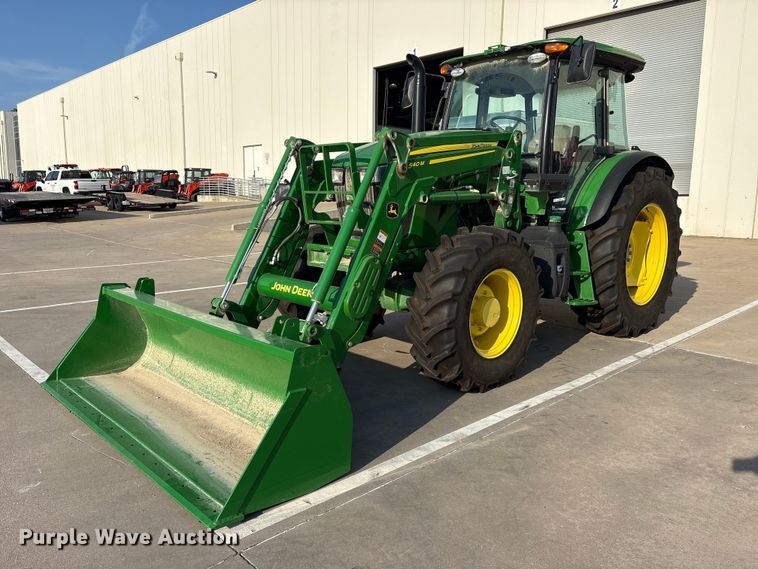 2023 John Deere 6135E MFWD tractor - ET0375