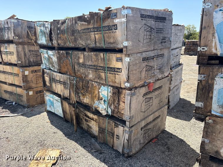 (4) 2024 Valley Pioneer MSC1220F livestock sheds - ET0464