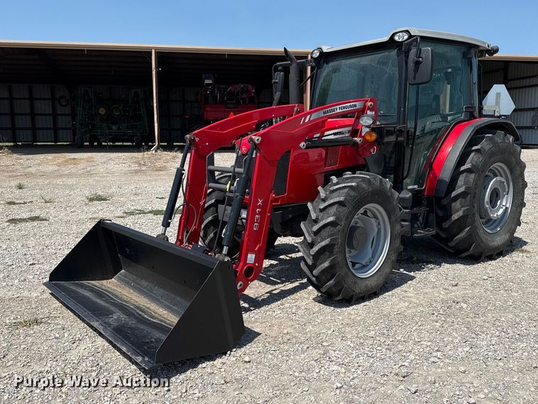 2019 Massey Ferguson 4710 MFWD tractor - EV6088