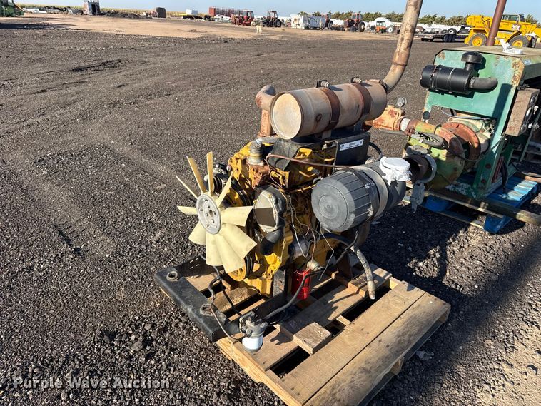 Caterpillar 3054C engine - EW4201