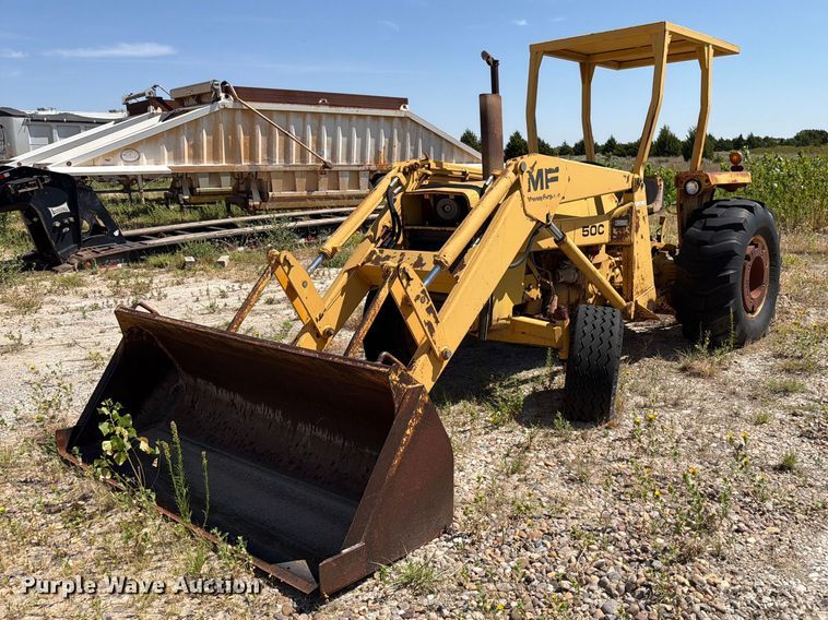 1980 Massey Ferguson 50C industrial tractor - EW8732
