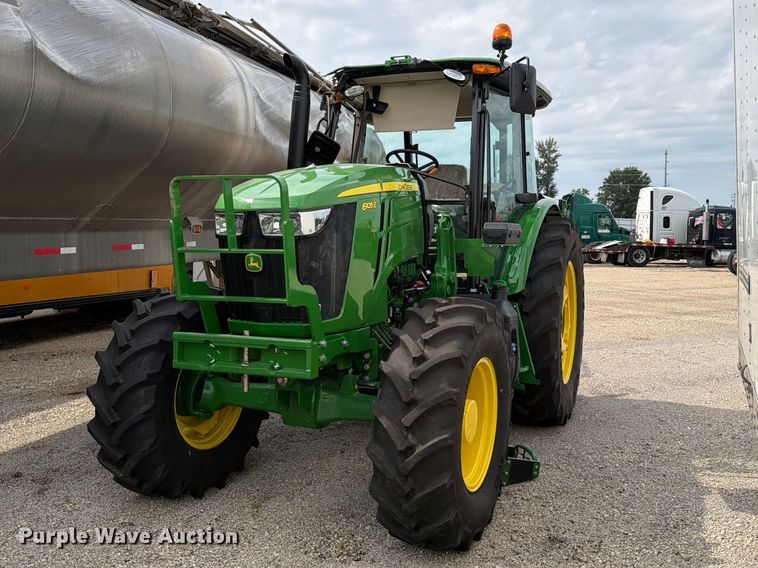 2025 John Deere 6105E MFWD tractor - YA4553
