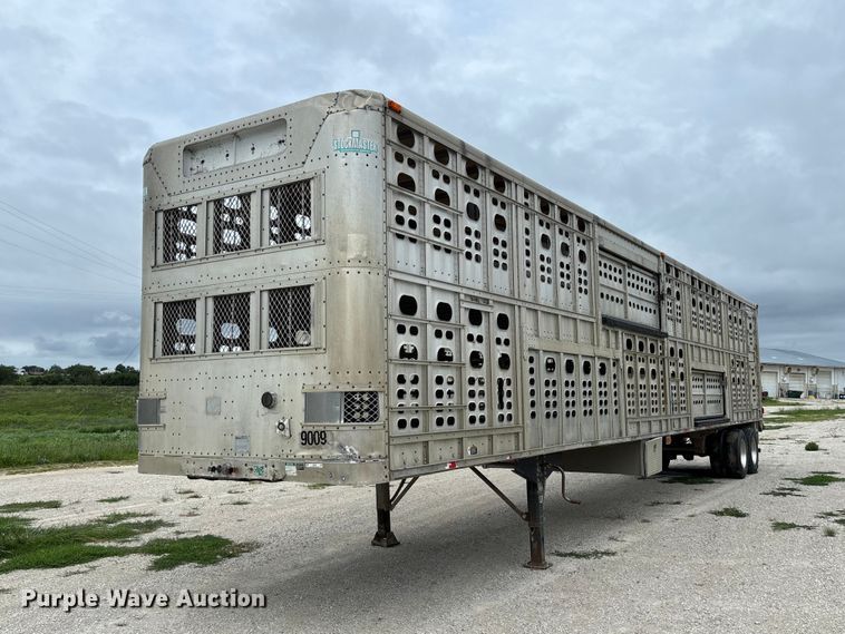 2001 Wilson PSAL-303P livestock trailer - DZ4590