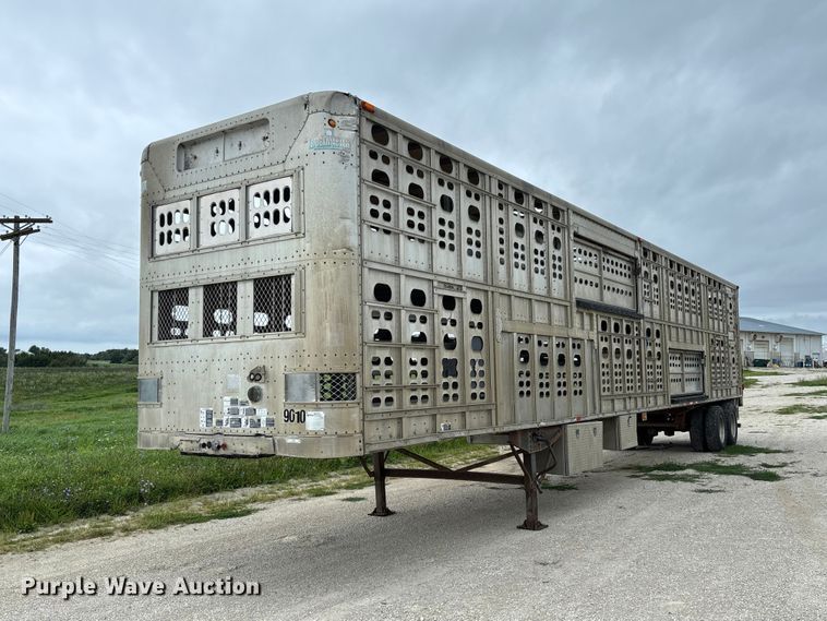 2001 Wilson PSAL-303P livestock trailer - DZ4592