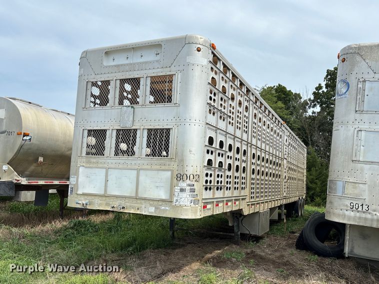 2000 Wilson PSADL-303P livestock trailer - DZ4594