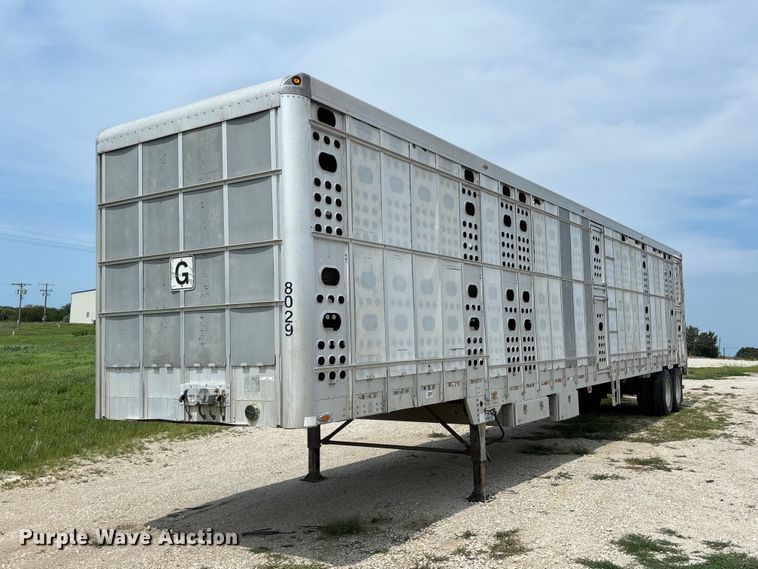 2007 M. H. EBY, Inc livestock trailer - DZ4595