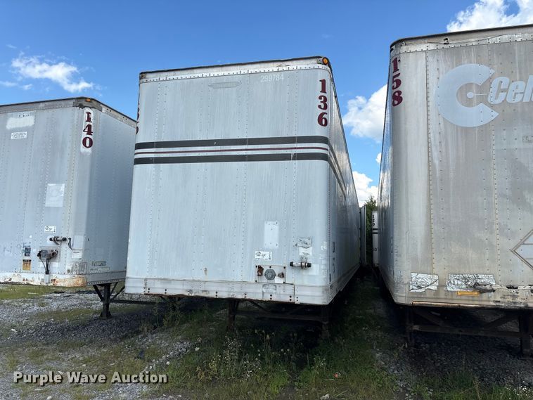 1999 Trailer Mobile Trailers dry van trailer - EF1315