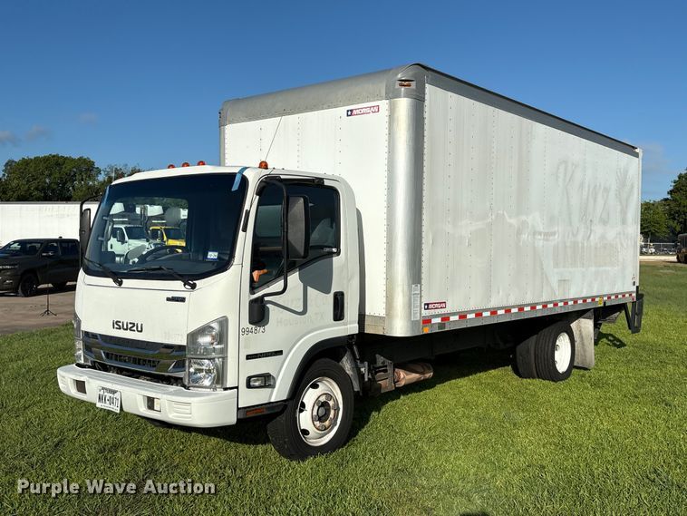 2019 Isuzu NPR box truck - EU0788