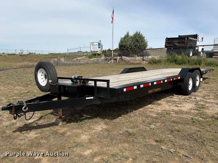 2017 Hull tilt deck equipment trailer - EW2188