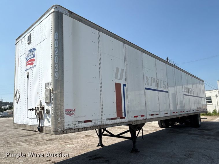 2008 Wabash dry van trailer - EX2203