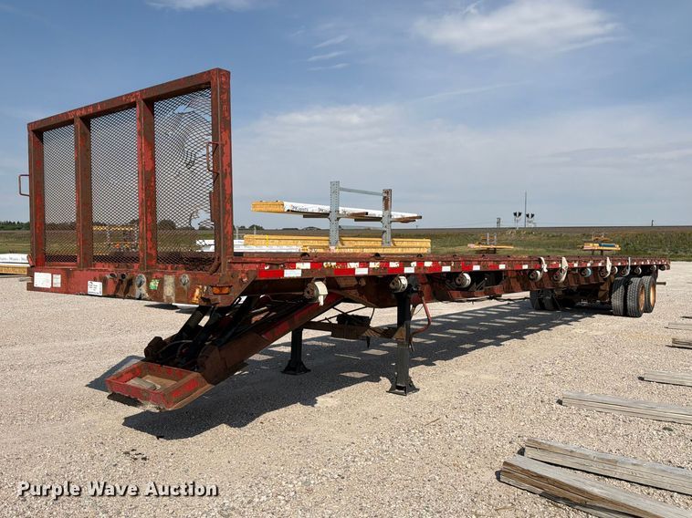 2008 D.H. Trussmaster tilt-deck truss trailer - FM7623