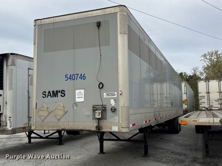 2014 Wabash DVHDHPC dry van trailer - YA2436