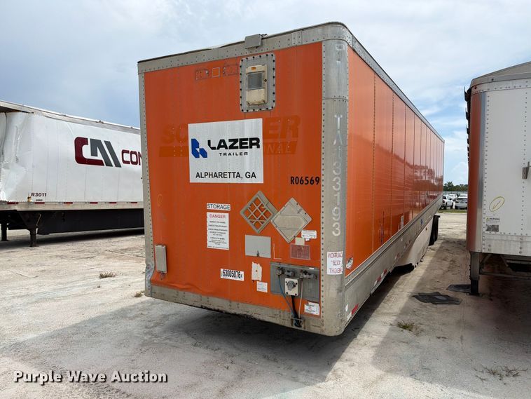 2012 Wabash DVHDHPC dry van trailer - YA4328