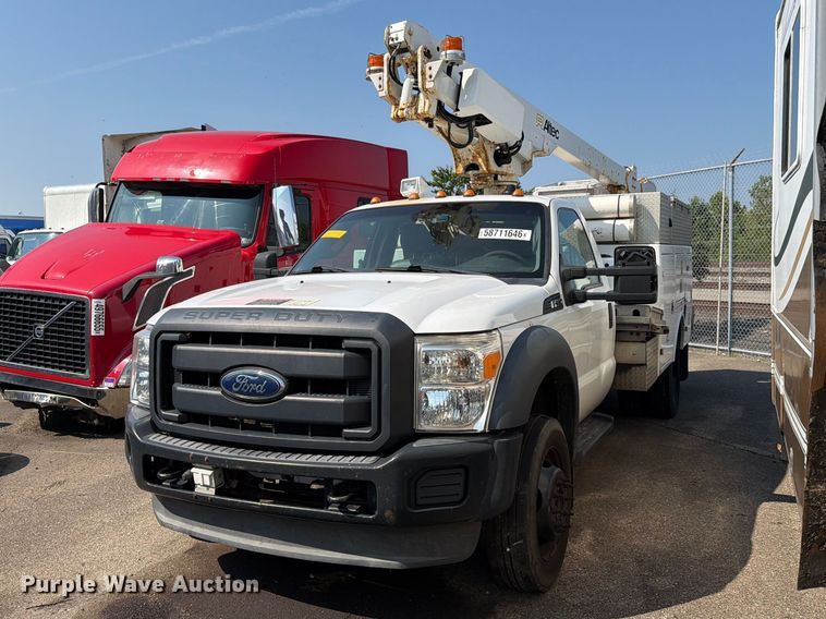 2012 Ford F450 Super Duty bucket truck - YA4378