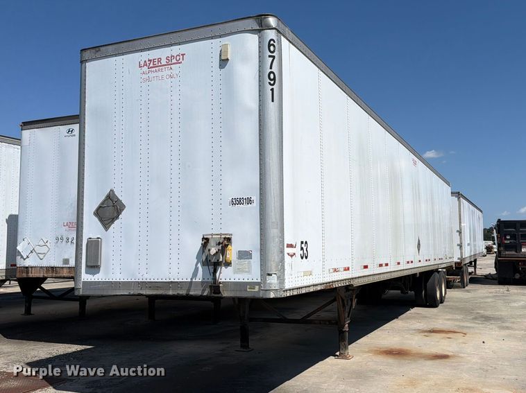 2005 Wabash dry van trailer - YA4434