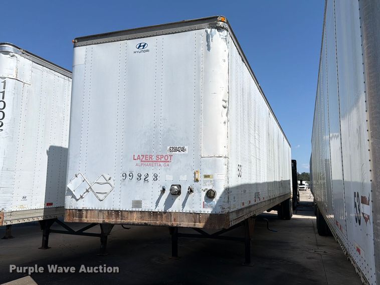 2001 Hyundai Translead V12530152JSA dry van trailer - YA4436