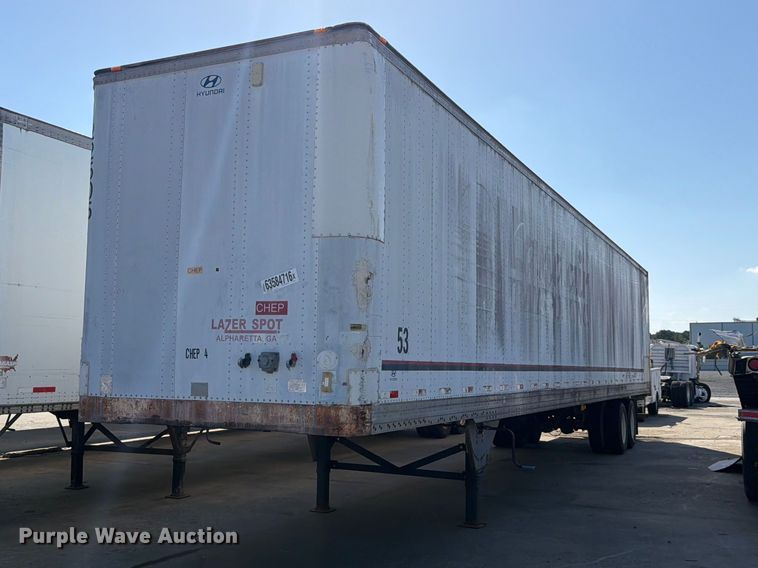2001 Hyundai Translead dry van trailer - YA4437