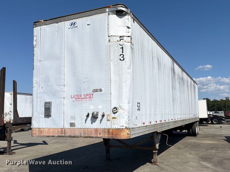 2001 Hyundai Translead VI2530152JSA dry van trailer - YA4438