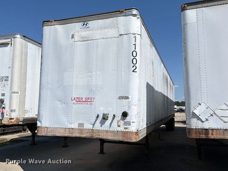 2001 Hyundai Translead dry van trailer - YA4439