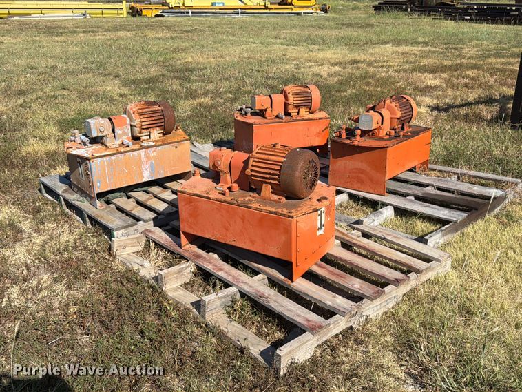 (4) hydraulic power units - EP7517