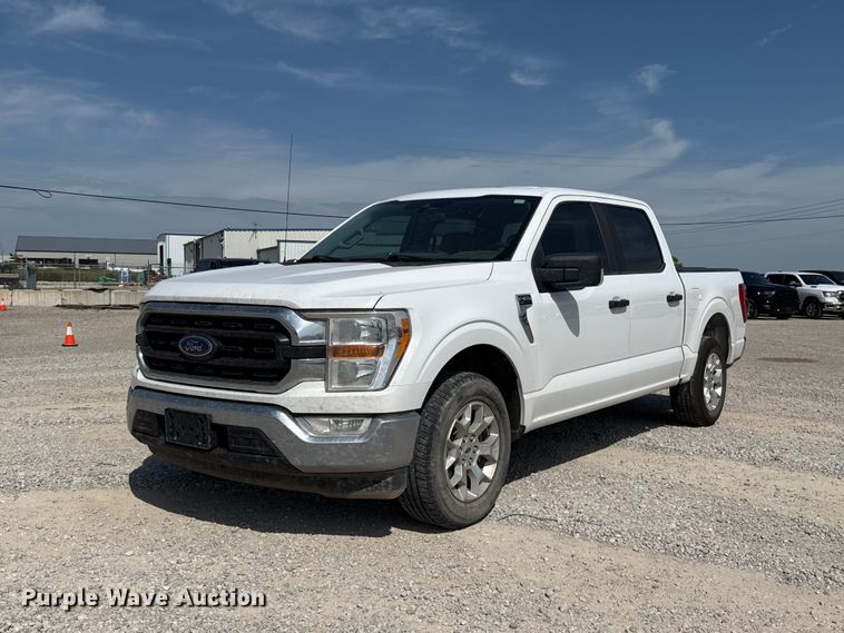 2021 Ford F150 Crew Cab pickup truck - ET6424